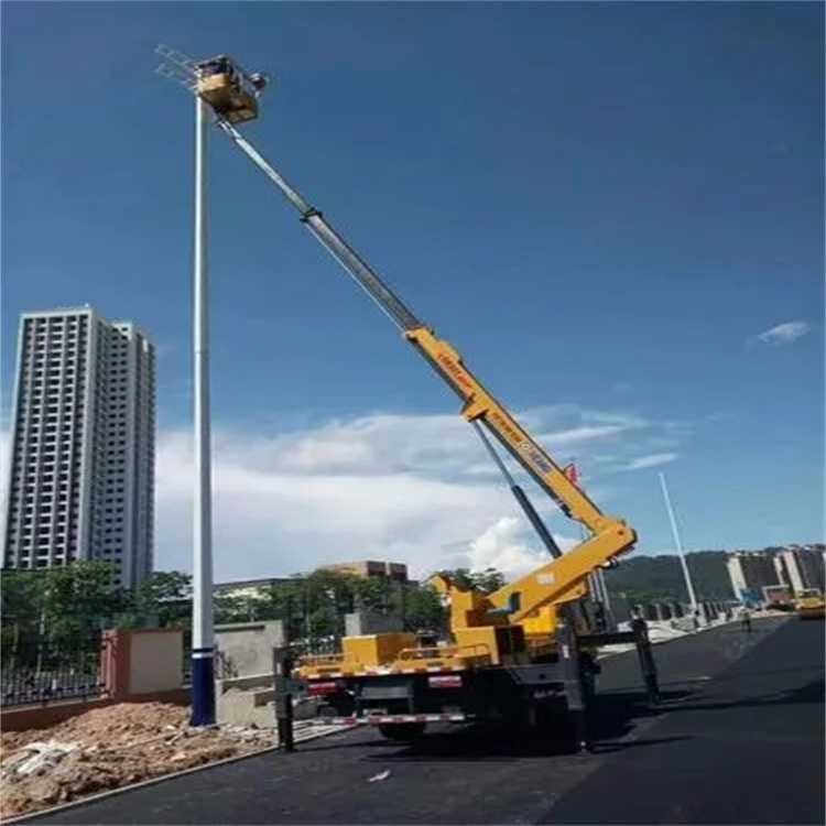 福安维修路灯的曲臂升降车出租